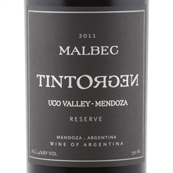 Malbec Uco Valley Reserve Tintonegro 