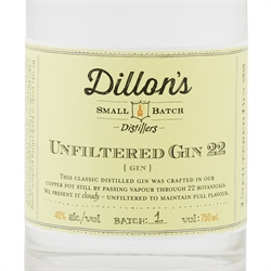 Dillon's Gin 22 Unfiltered