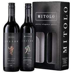 Ensemble-Cadeau Mitolo : Shiraz Jester  Et Cabernet Sauvignon Jester 