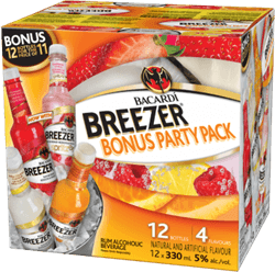 Bacardi Breezer 12P Party Pack