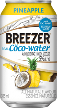 Bacardi Breezer Coco-Water Pineapple 4P