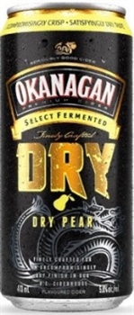Okanagan Premium Cider Dry Pear 473 Ml Can/Canette