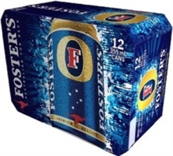 Fosters Lager 12 Cans/Canettes
