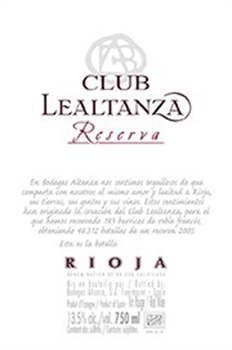 Club Lealtanza Reserva 