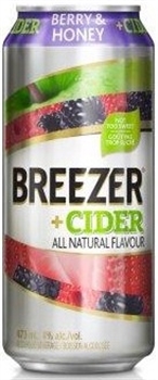 Breezer Plus Cider Berry Honey 473 Ml Can/Canette