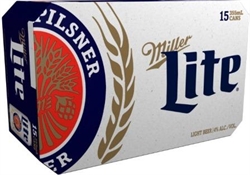 Miller Lite 15 Cans/Canettes