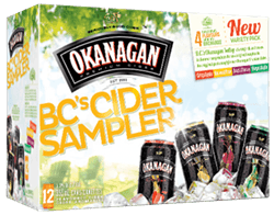 Okanagan Premium Cider Sampler 12 C
