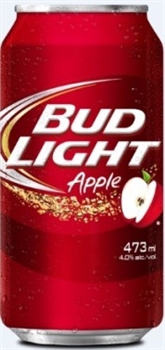 Bud Light Apple 473 Ml Can/Canette