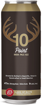 Lake Of Bays Ten Point India Pale Ale 473 Ml Can/Canette
