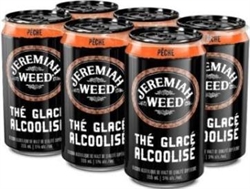 Jeremiah Weed Spiked Iced Tea - Peach 6 Cans/Canettes