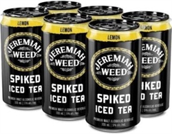 Jeremiah Weed Spiked Iced Tea - Lemon 6 Cans/Canettes