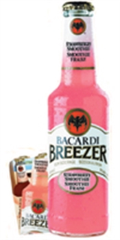Bacardi Breezer Fraise Smoothie (4 X 330 Ml) Cooler