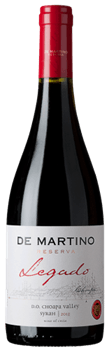De Martino, Legado Syrah Reserva 