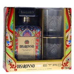 Coffret Cadeau Disaronno Etro + 2 Verres