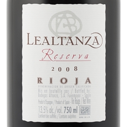 Bodegas Altanza Lealtanza Rioja Reserva 