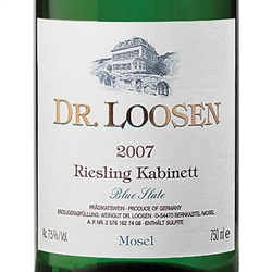Dr. Loosen Blue Slate Riesling Kabinett 