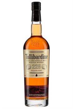 Tullibardine 228 Burgundy Finish Highlands Scotch Single Malt