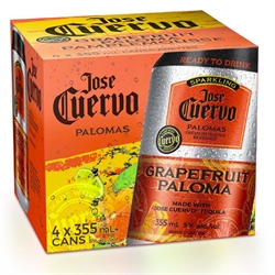 Jose Cuervo Sparkling Grapefruit Paloma 4 C