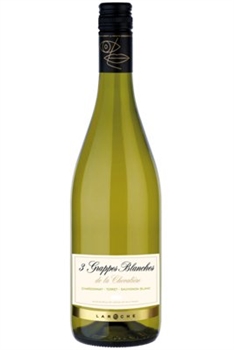 Domaine Laroche De La Chevalière 3 Grappes Blanches
