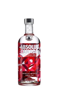 Absolut Canada 150 Ième Édition Limitée