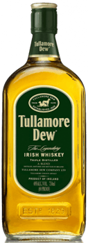 Tullamore D.E.W Whiskey Irlandais Distillé Trois Fois