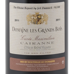 Domaine Les Grands Bois Cuvée Maximilien Côtes Rhône Village 